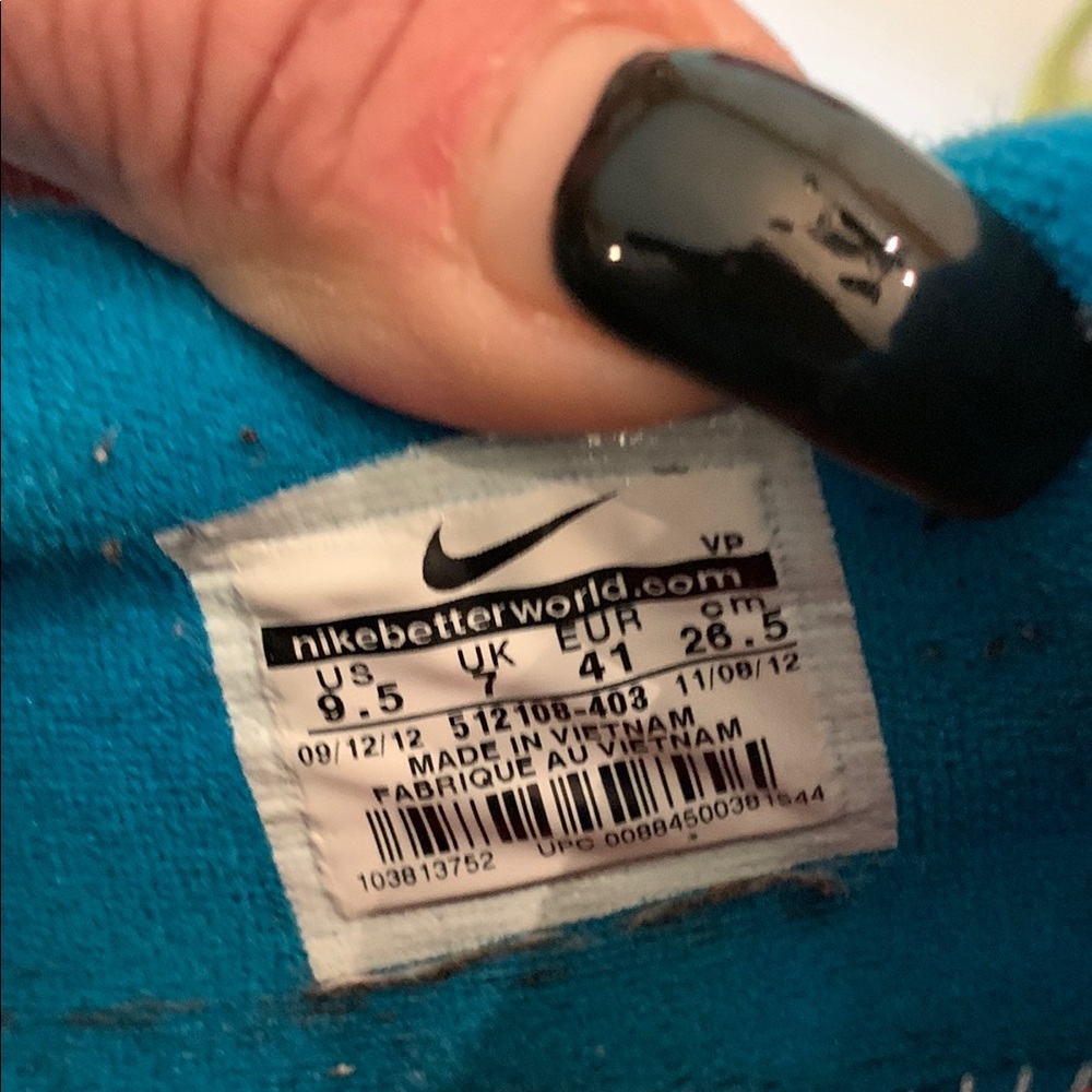 Nike Teal Sneakers